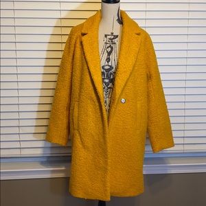 Yellow teddy coat, Medium